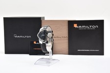 【PRESQUE COMME NEUVE】Montre Homme Hamilton Ventura H244112 Quartz Noir...