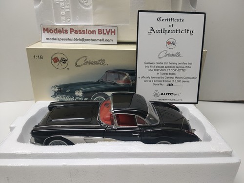 Chevrolet corvette 1959 - corvette, 1:18
