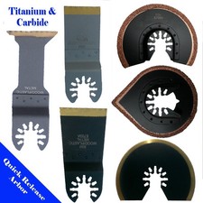 6 Ti Lame Scie Oscillant Multi Outil Fein Multimaster Bosch Dewalt Porter Câble