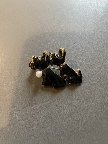 Broche chien scottish fox - chien,