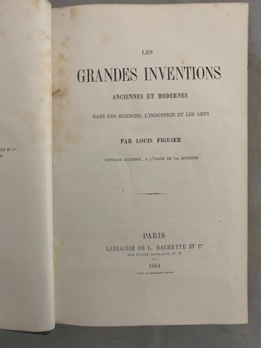 Louis figuier les grandes - louis, :