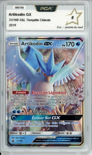 Carte pokémon artikodin - carte, artikodin-gx