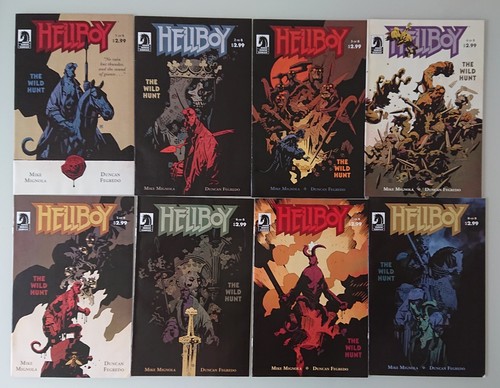 Hellboy the wild - hunt, #1-8