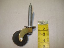 Roulette pivotante galet 24 mm pour fauteuil siège meuble tapissier 