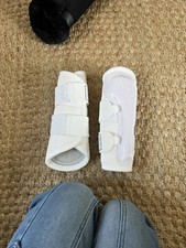 White Eskadron Brushing Boots