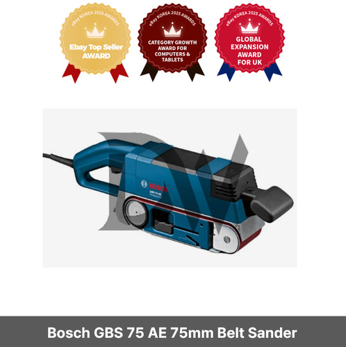 Ponceuse bande bosch gbs 75 - bande,