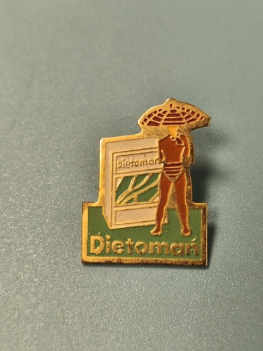 Vintage pin dietoman - dietoman, femme