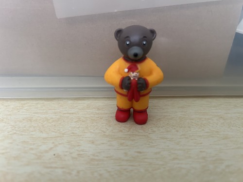 Figurine petit ours brun - brun, avec