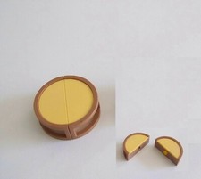 PLAYMOBIL (R296) MODERN HOUSE - Brown Yellow Dividible Coffee Table Living Room 4282