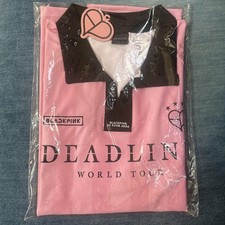 BLACKPINK Dead Line Goyang Tour Uniform Size L Official K-Pop Concert Shirt New