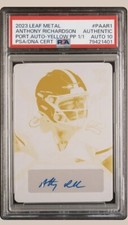 Anthony Richardson Rookie Auto