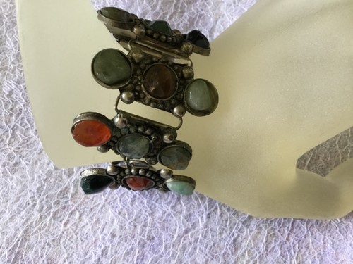 Bracelet berbère pierre - , semi
