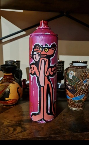 Panthère rose street - la, street-art