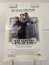 1983 TRADING PLACES MINT ORIGINAL ROLLED UNUSED 27x41 ONE SHEET NSS MOVIE POSTER