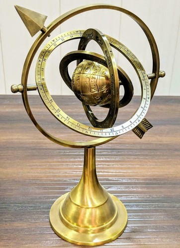 Globe céleste laiton - céleste,