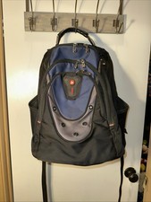 Wenger Swiss Gear Ibex 17-Inch Laptop Backpack Bag Black/Gray/Blue