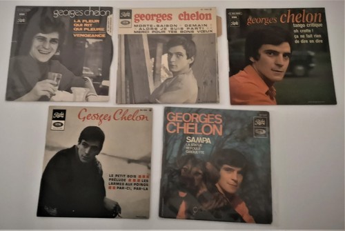 Georges chelon lot - 5, disques