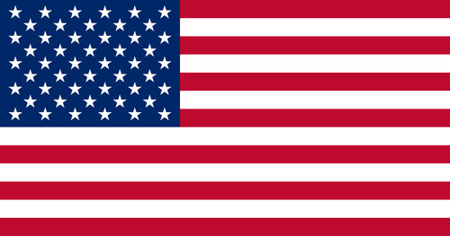 Drapeau etats unis american - us,