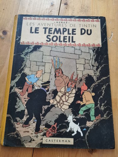 Tintin temple soleil - le,