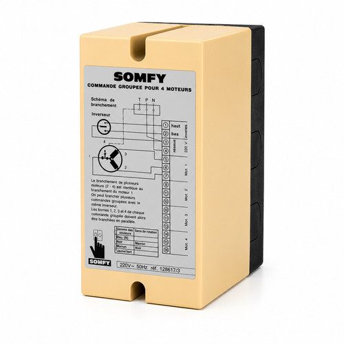 Somfy 128617 commande - somfy, 128617/3