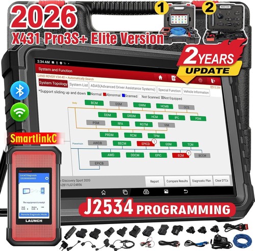 Launch x431 pro3s - pro3s+, elite