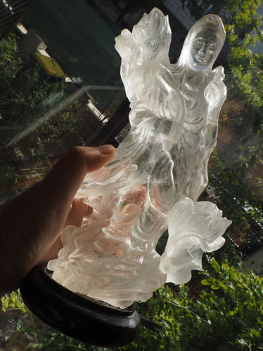 Guanyin sculpture statue - sculpture,