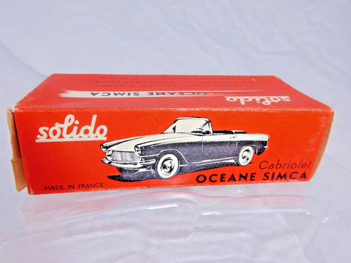 Solido simca cabriolet oceane - solido,