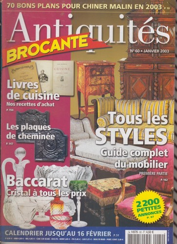 Revue antiquites brocante - brocante, /
