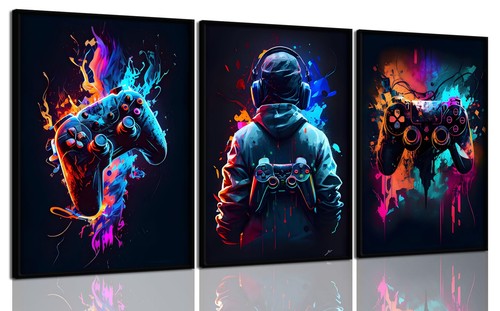 Poster mural jeux vidéo - jeux,