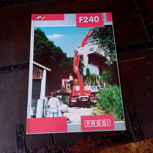 Fassi bergamo grue hydraulique - grue,