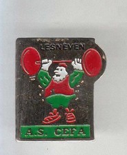 RARE PINS PIN'S .. SPORT HALTEROPHILIE LESNEVEN 29 COQ ROOSTER ~A7