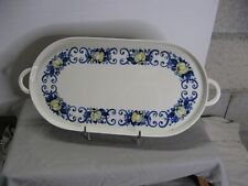 Très beau et grand plat de présentation Villeroy & Boch Cadiz vers 1960