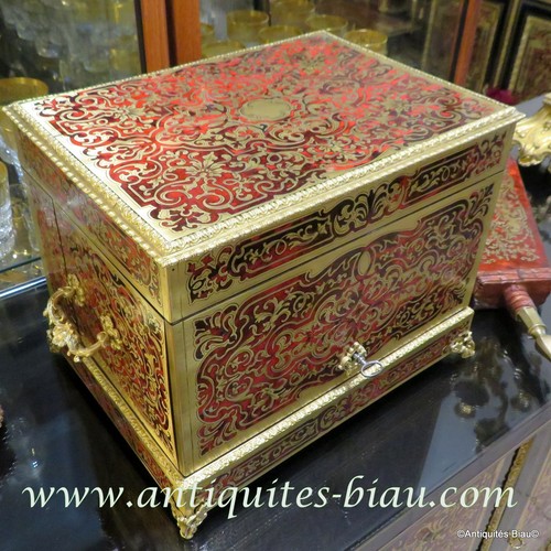 Cave liqueur marqueterie - liqueur,