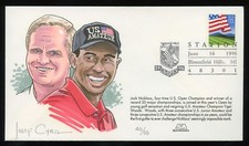 June 16th 1996 TIGER WOODS FIRST COLLECTABLE BEFORE SI FOR KIDS CACHE #ed/50