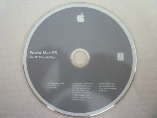 Power mac os x - cd,