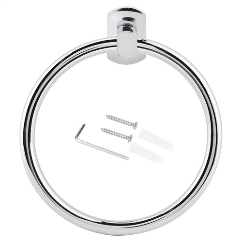Porte serviette rond acier - en,