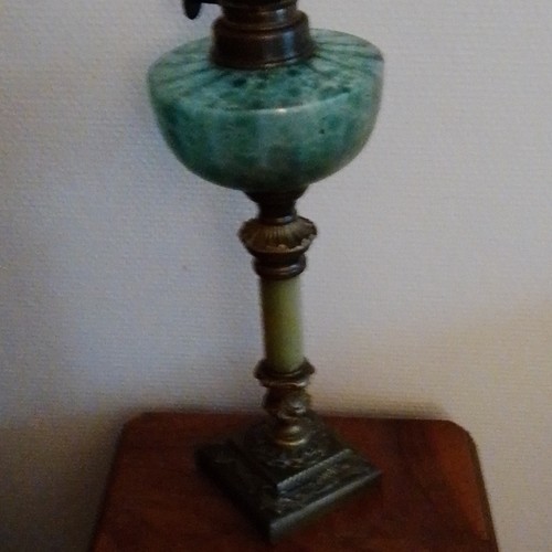 Lampe pétrole ancienne - lampe, à