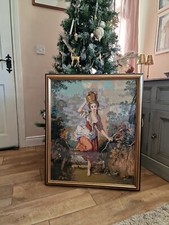 Tapestry/Needlepoint J.B Huet (Jean Baptiste 1745-1811) early 20th Century Read