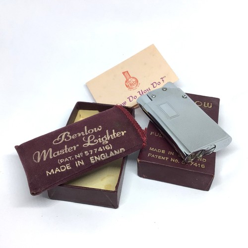 Briquet essence benlow master - briquet,