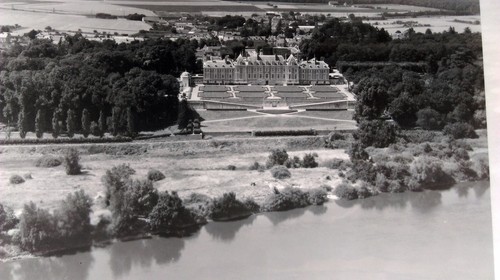 Ancienne photo aérienne - ancienne,