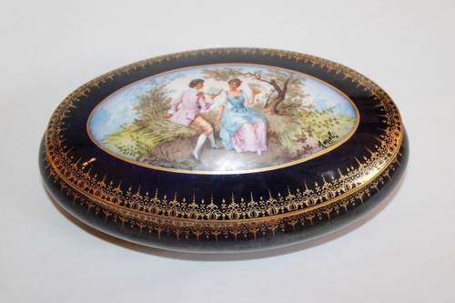 Bonbonnière porcelaine de - porcelaine,