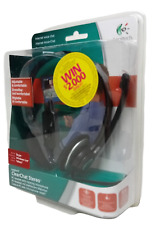Logitech ClearChat Stereo PC Headset USB Wired Rotating Microphone 981-000025