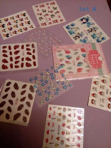 Stickers pour les ongles - pour, a