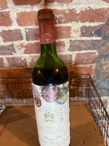 Mouton rothschild 1978 - rothschild,