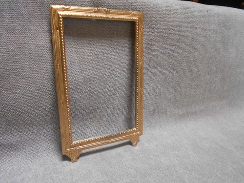 Cadre ancien perlé style - ,