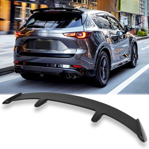 Matte rear trunk spoiler - matte,