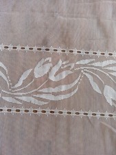 Rideau Blanc hauteur 2,25 largeur 1,17