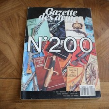 Revue GAZETTE ARMES n°200 1990 pistolet mauser mab flobert baionnette flash ball