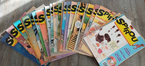 Spirou magazine annee - magazine,