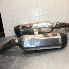2008 Suzuki GSXR1000 YOSHIMURA EXHAUST PIPE MUFFLER SLIP ON CAN SILENCER BB519